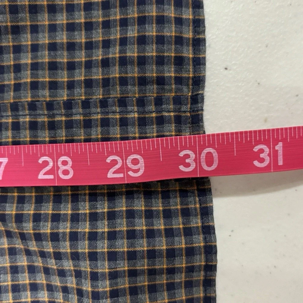 J.Crew Shirt Mens XL Brown Plaid Button Down Long Sleeve Soft‎ Slim Fit